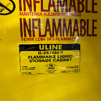 ULINE 22 Gallon Flammable Liquid Storage Cabinet image 0